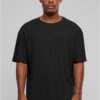 Men's Bio Oversized Rib Tee T-Shirt - Black