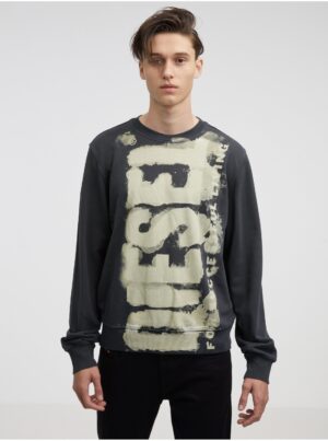Men's Black Diesel Sweatshirt - Men's