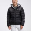 Men's Black Reversible Hooded Jacket Picture - Men's