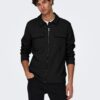 Men's Black Shirt Jacket ONLY & SONS New Kodyl - Men
