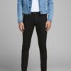 Men's Black Slim Fit Jeans Jack & Jones Liam - Men's