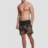 Men's Block Swimsuit Black/Forest Camouflage
