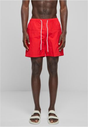 Men's Block Swimsuit - Bright Red