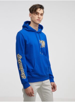 Men's Blue Diesel Hoodie - Men's