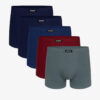 Men's Boxer Shorts ATLANTIC 5Pack - Multicolored