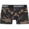 Men's Boxer Shorts Logo 2 Pack Dark Camouflage/Black
