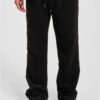 Men's Cord Sweatpants Black