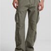 Men's Double Cargo Trousers - Olive
