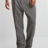 Men's Double Pleated Pants - Black
