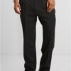 Men's Double Pleated Pants - Black
