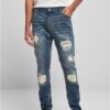 Men's Heavy Destroyed Jeans Blue