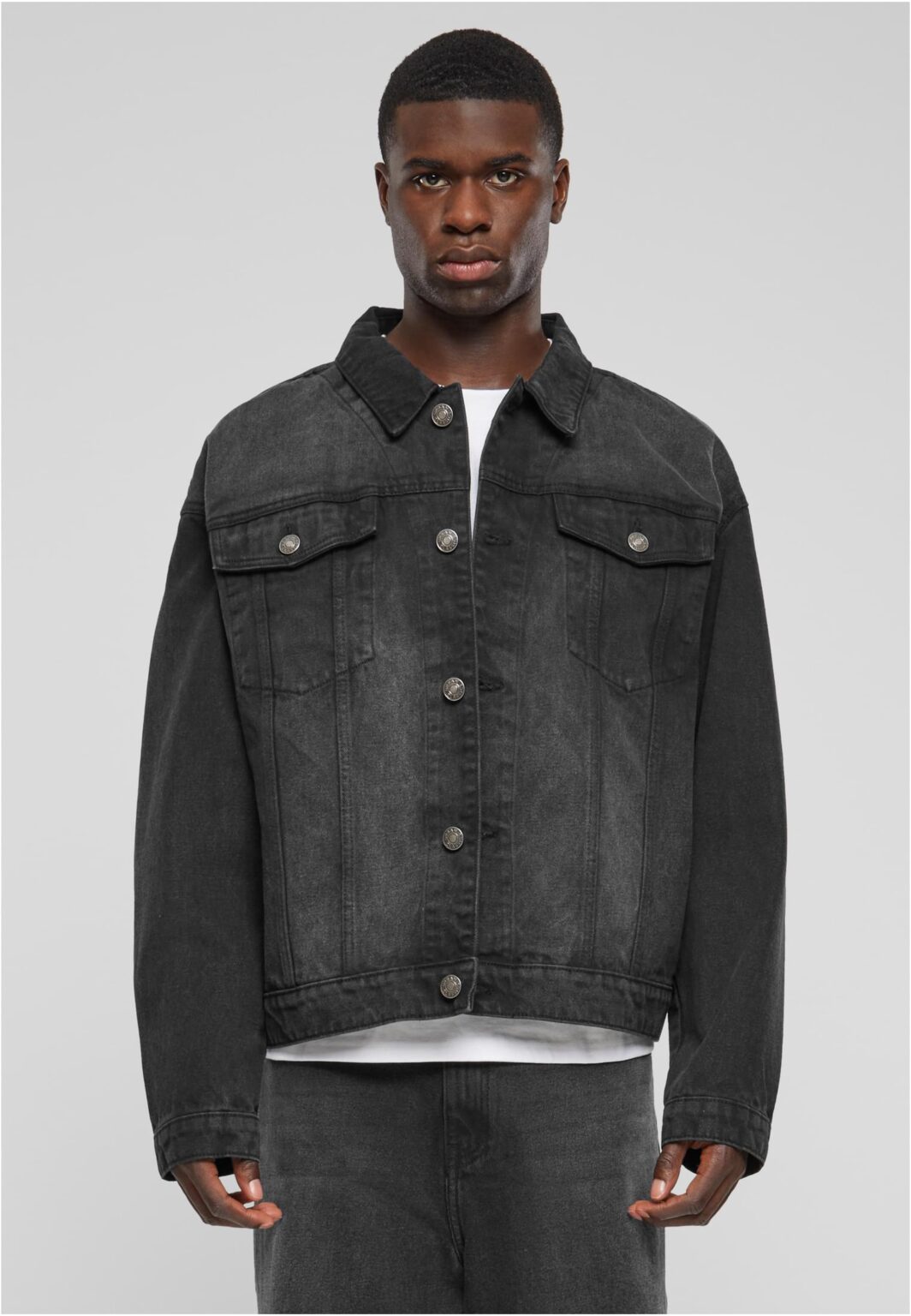 Men's Heavy Ounce Boxy Jacket - Black