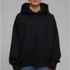 Men's High Low Hoody Black