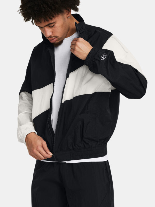 Men's Jacket Under Armour UA Legacy Crinkle Jacket-BLK - Men