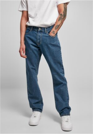 Men's Jeans Organic Straight Leg Denim Blue