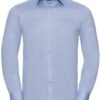 Men's Long Sleeve Herringbone Shirt Russell