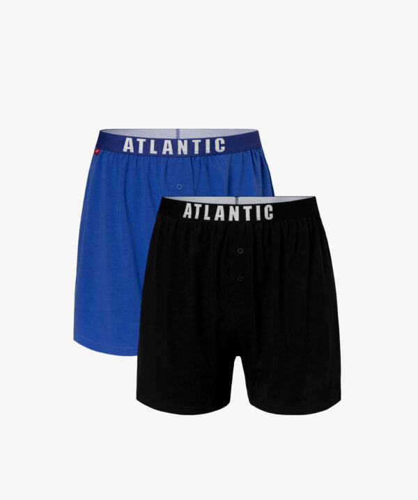 Men's Loose Boxers ATLANTIC 2Pack - blue