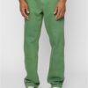 Men's Loose Fit Green Jeans