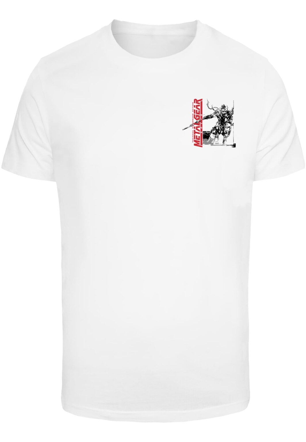 Men's Metal Gear Solid Action T-shirt white