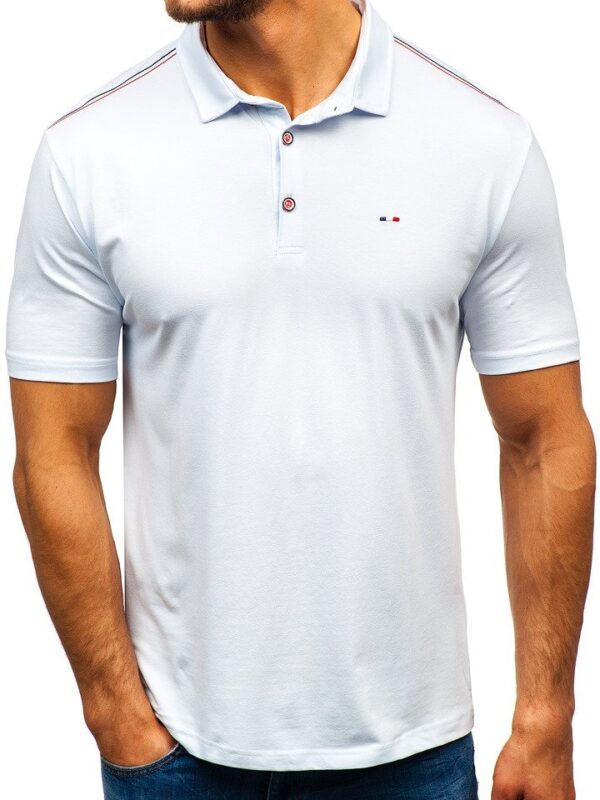 Men's Modern Polo Shirt 6797 - White