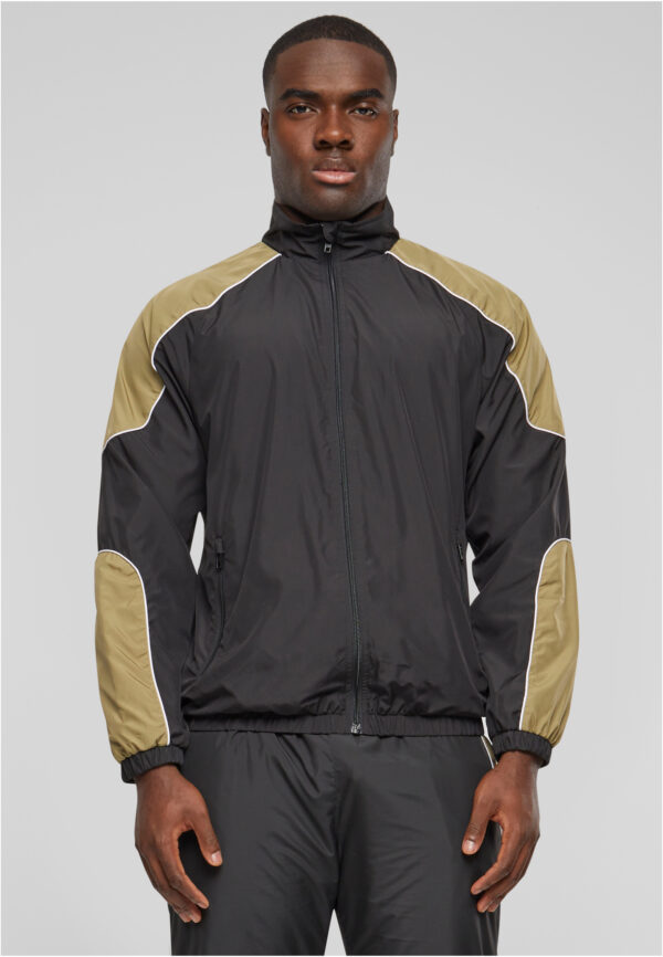 Men's Piped Track Jacket black