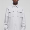 Men's Plain Overshirt gray