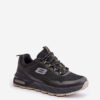 Men's Platform Sports Shoes Black Idama