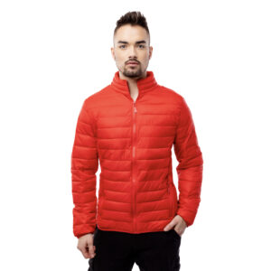 Men's Quilted Jacket GLANO - Red