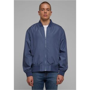 Men's Recycled Bomber Jacket - Blue