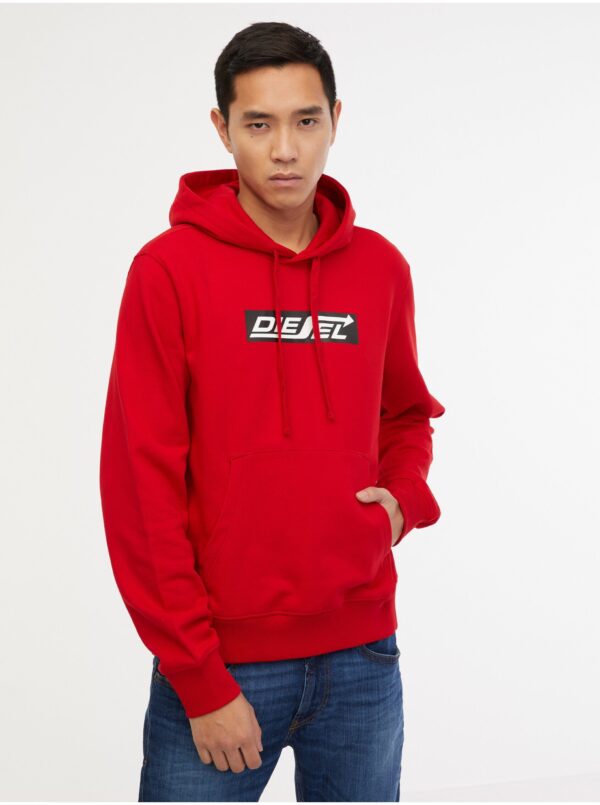 Men's Red Diesel S-Ginn Hoodie - Men's Men's Red Diesel S-Ginn Hoodie - Men's
