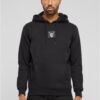 Men's Skelett Patch Hoody - black