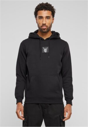 Men's Skelett Patch Hoody - black
