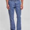 Men's Straight Leg Cargo Jeans Light Blue
