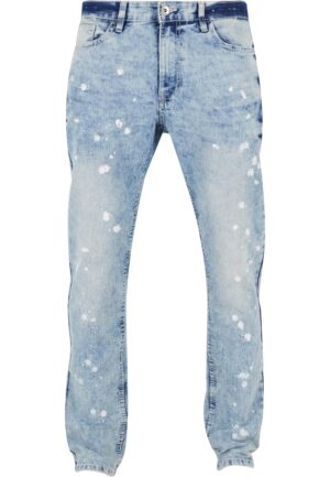 Men's Stretch Signature Jeans Blue with Blotches