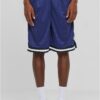 Men's Stripes Mesh Shorts - Navy Blue/Black/White