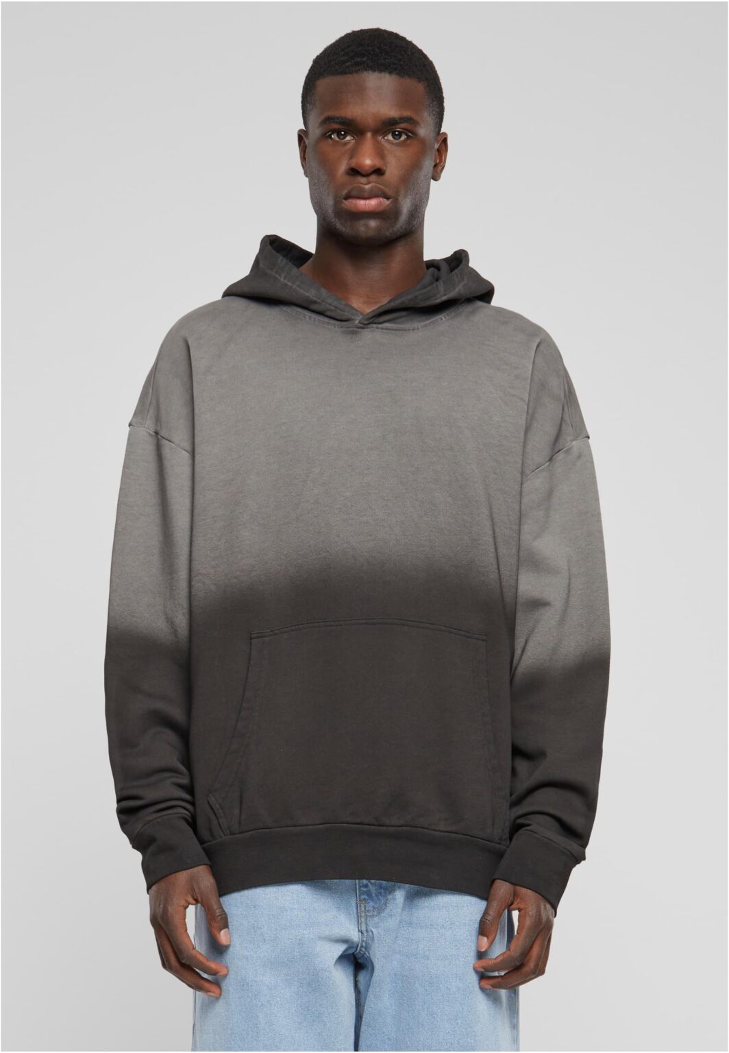 Men's Sun Bleached Hoody Sweatshirt - Black