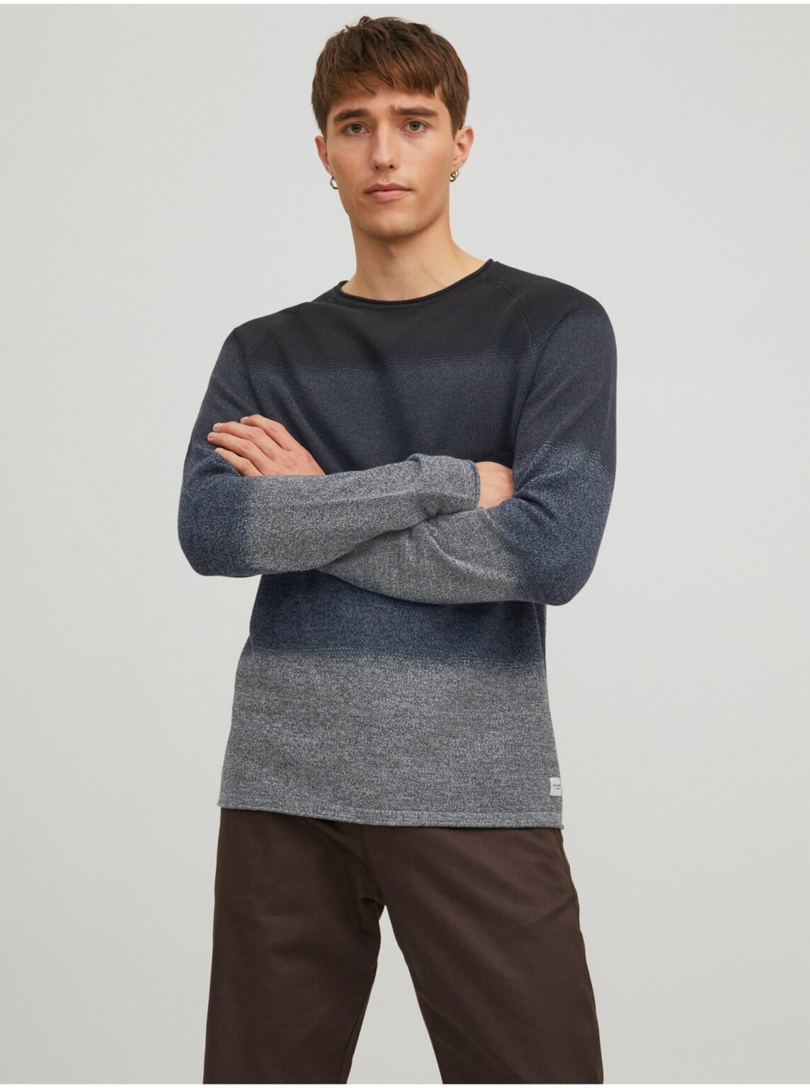 Men's Sweater Dark Blue Jack & Jones Hill - Men's