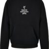 Men's Sweatshirt Justice Oversize Hoody Black