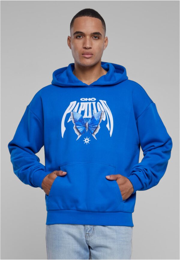 Men's Sweatshirt Origami Heavy Oversize Blue