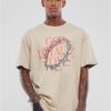 Men's T-Shirt God Loyalty Love Oversize Cream