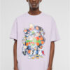 Men's T-Shirt Space Jam Teamwork Oversize Purple