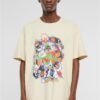 Men's T-Shirt Space Jam Teamwork Oversize Yellow