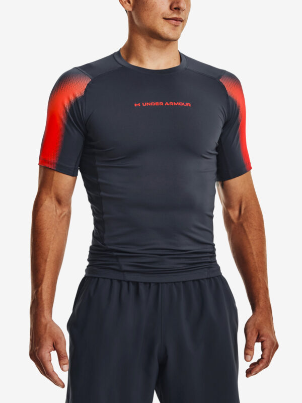 Men's T-Shirt Under Armour HeatGear Novelty SS-GRY XXL
