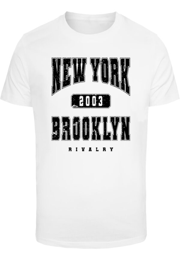Men's T-shirt Brooklyn College Style white