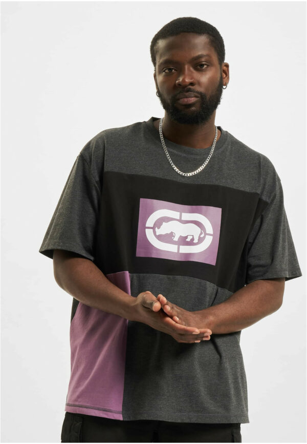 Men's T-shirt Cairns anthracite/black/lilac