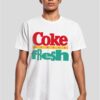 Men's T-shirt Coke white