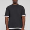 Men's T-shirt DEF Visible Layer - black/white