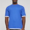 Men's T-shirt DEF Visible Layer - blue/white
