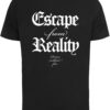 Men's T-shirt Escape From Reality black