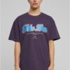 Men's T-shirt F*ke L*ve Heavy Oversize Purple